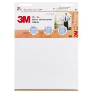 3M Post It Flip Chart 635 x 762mm Non Stick x 2 Pads