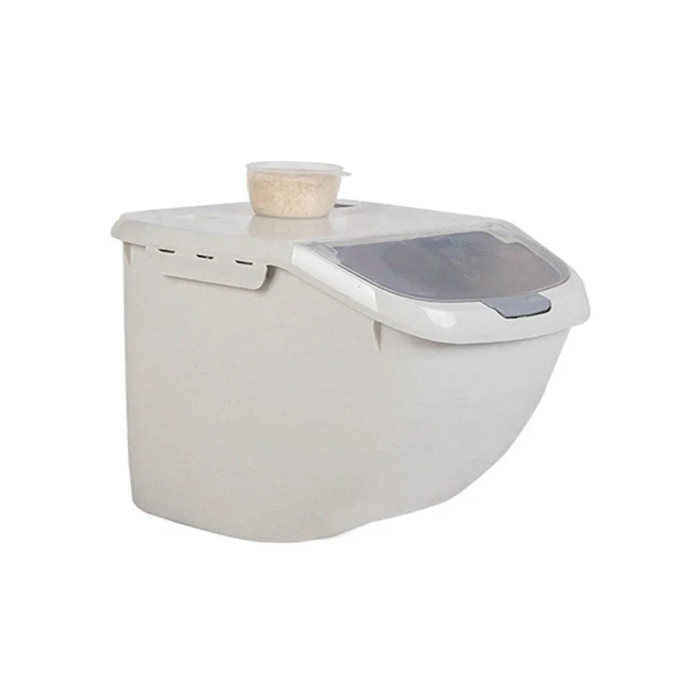 6kg Airtight Rice Storage Container with Convenient Flip Lid