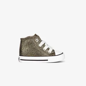 Baby's Bronze Space Hi-Top Sneakers