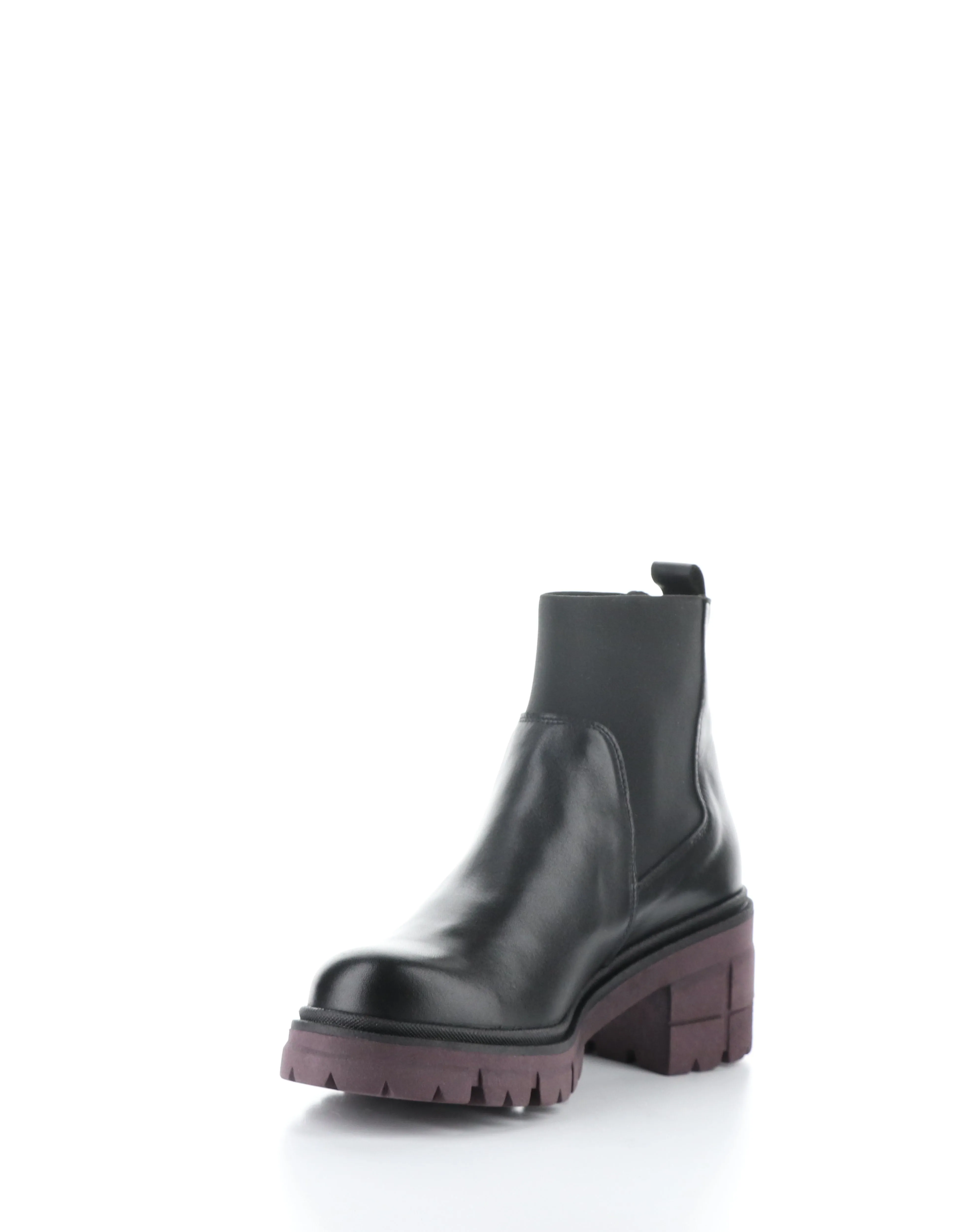 BIANC BLACK/BORDO Elasticated Boots