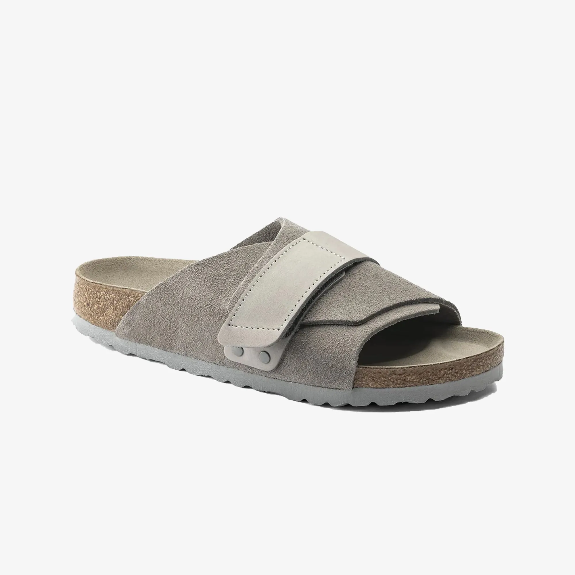 Birkenstock | KYOTO NUBUCK/SUEDE LEATHER  { GRAY