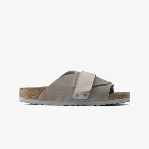 Birkenstock | KYOTO NUBUCK/SUEDE LEATHER  { GRAY