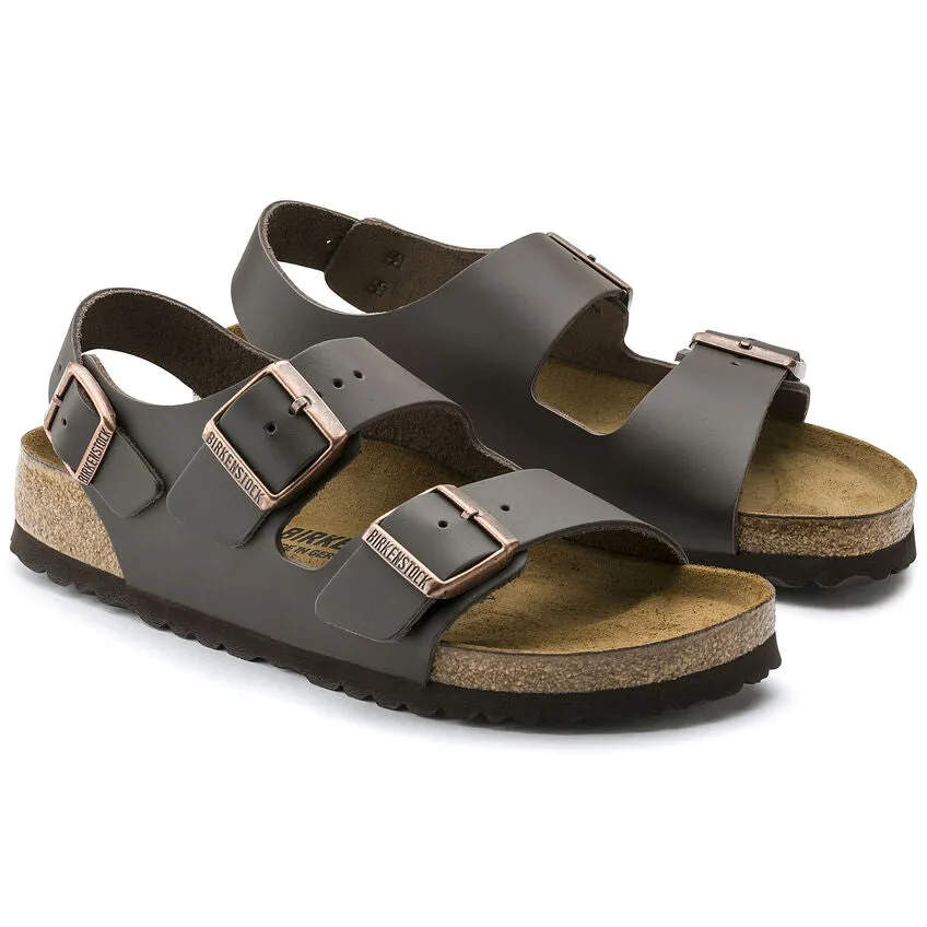 Birkenstock Milano-DK Brown Leather 34101