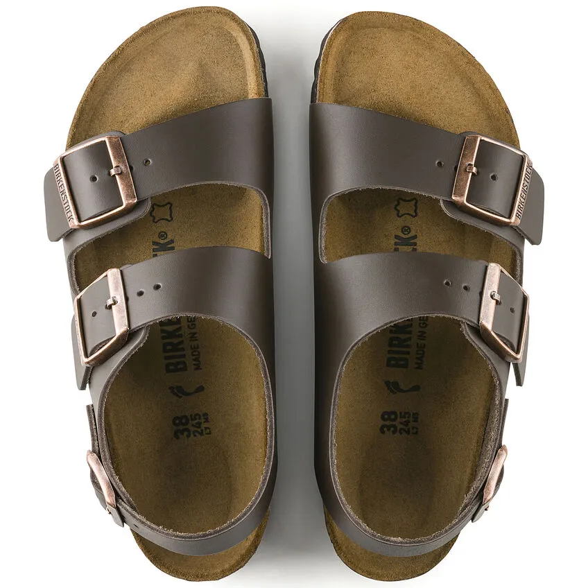 Birkenstock Milano-DK Brown Leather 34101