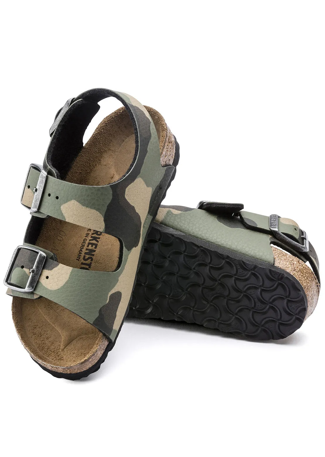 Birkenstock Toddler Milano Birkibuc Narrow Sandals