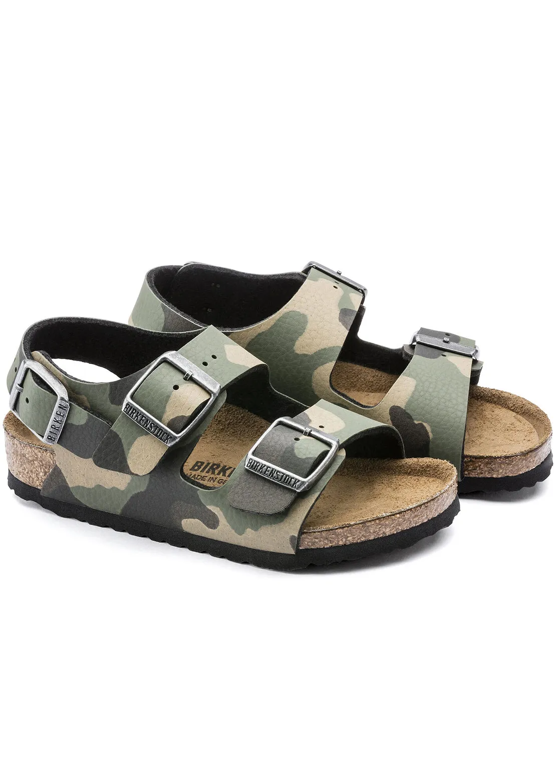Birkenstock Toddler Milano Birkibuc Narrow Sandals