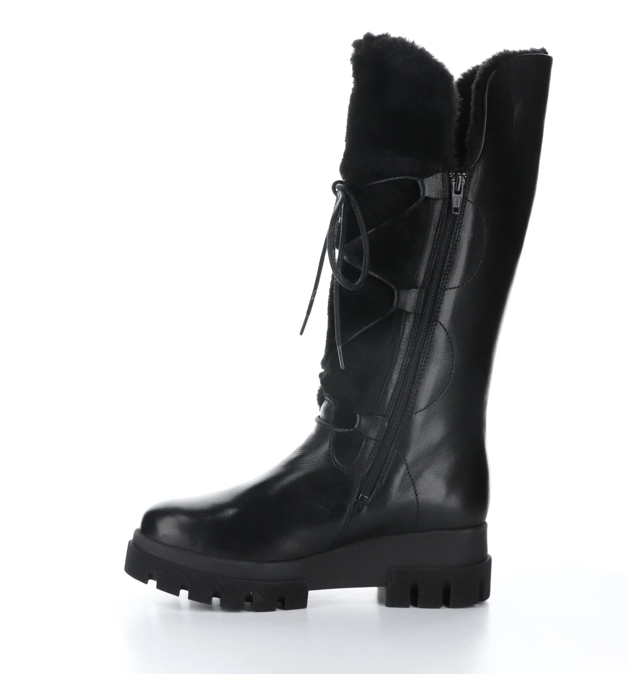 CABAL Black Zip Up Boots|CABAL Bottes avec Fermeture Zipp��e in Noir