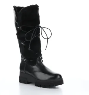 CABAL Black Zip Up Boots|CABAL Bottes avec Fermeture Zipp��e in Noir