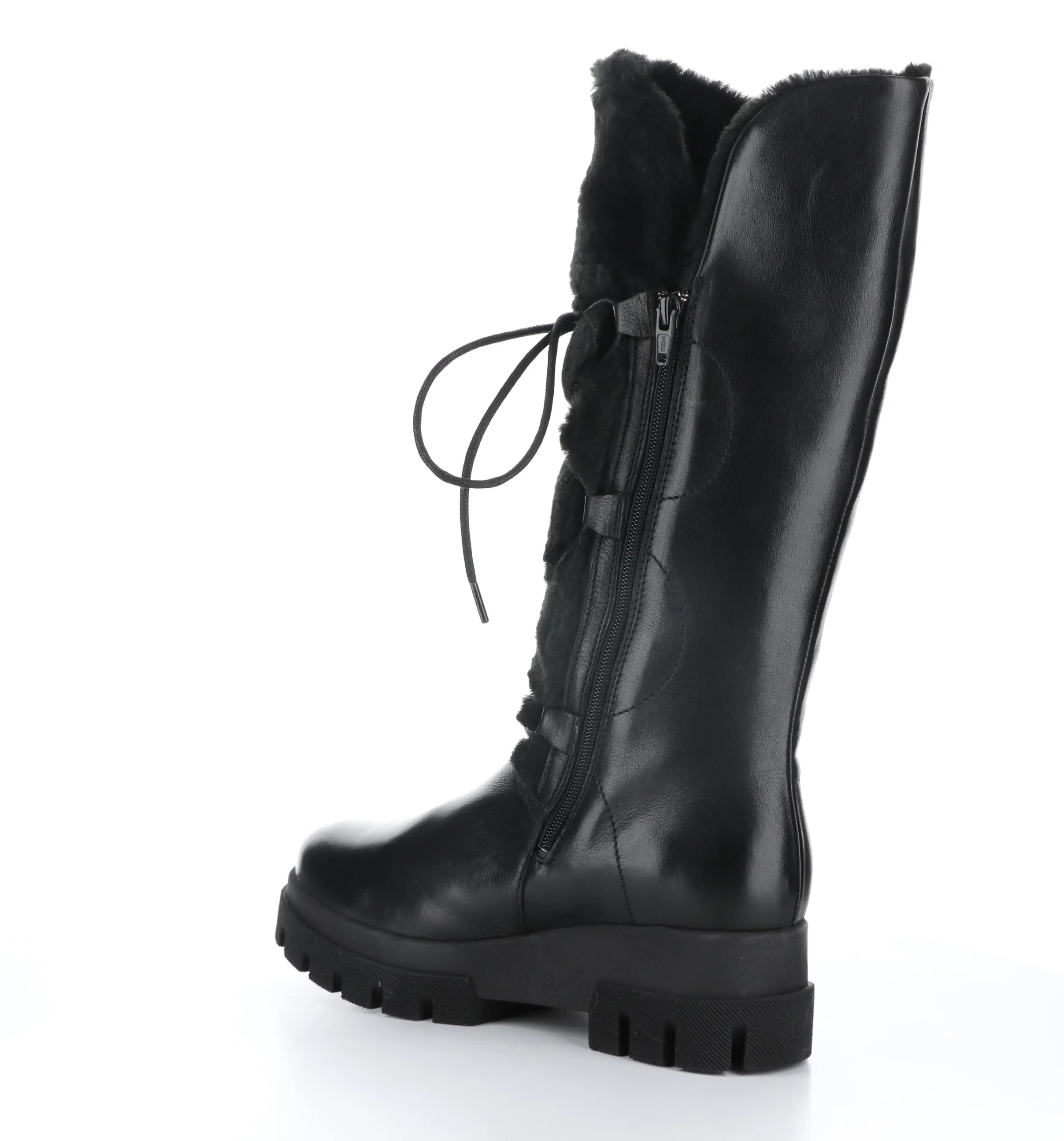 CABAL Black Zip Up Boots|CABAL Bottes avec Fermeture Zipp��e in Noir