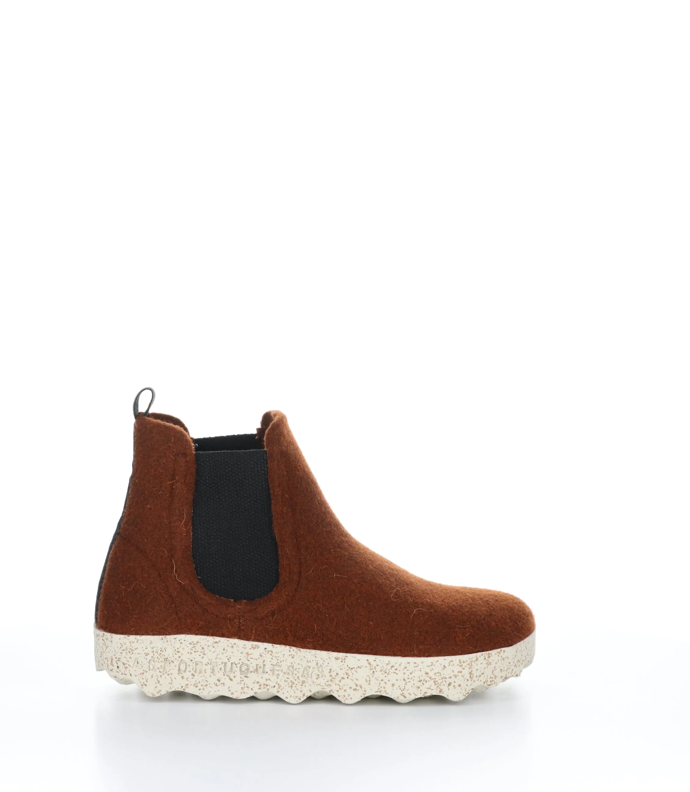 CAIA084ASP Brown Round Toe Boots