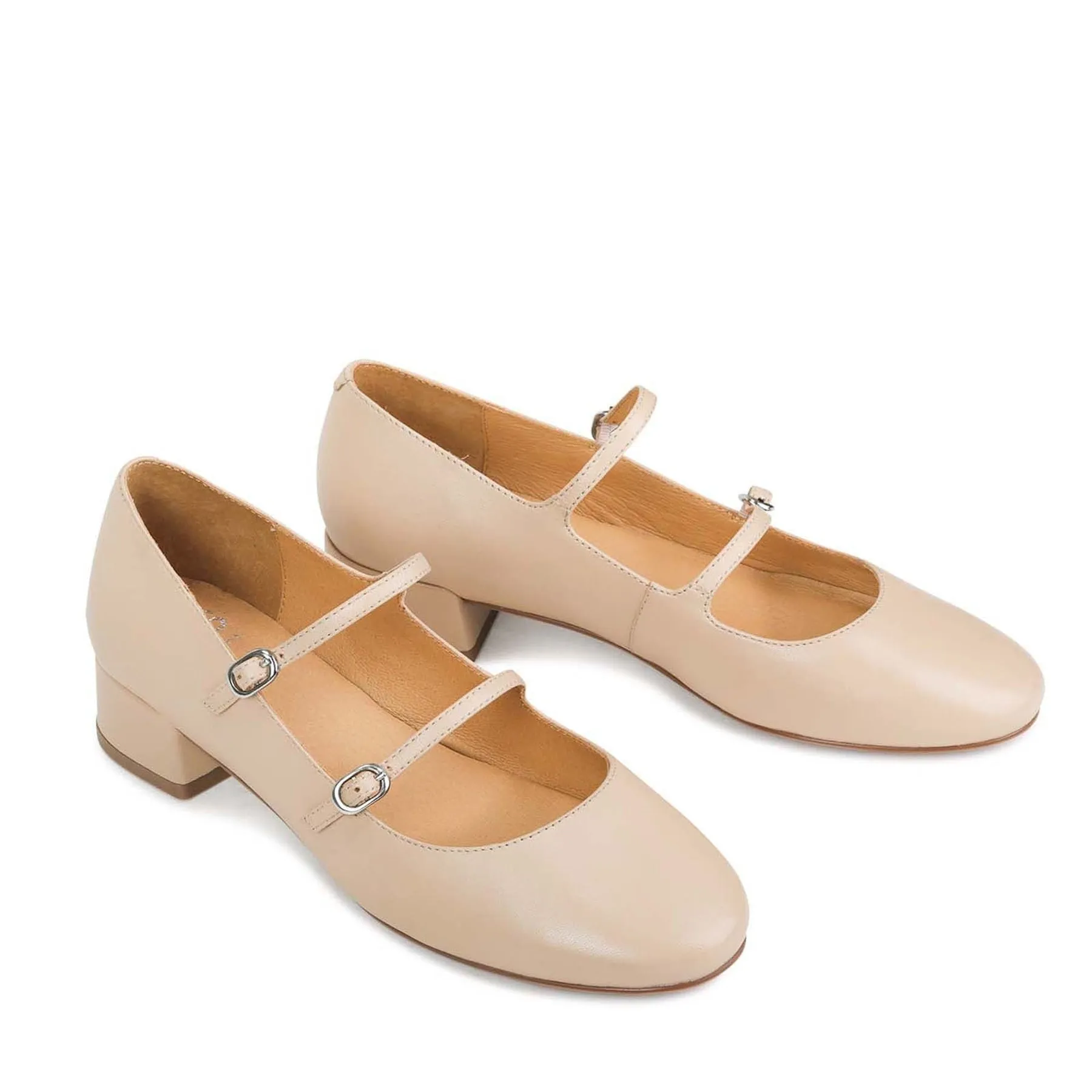 CESSIE MARY JANE HEEL LEATHER