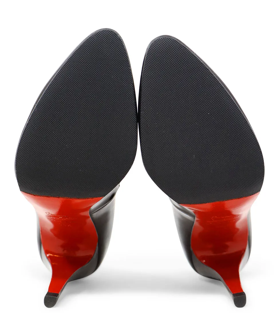 Christian Louboutin Brown Patent Leather Heels sz 9.5