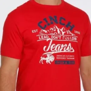 Cinch Men's Lead, Don't Follow Tee