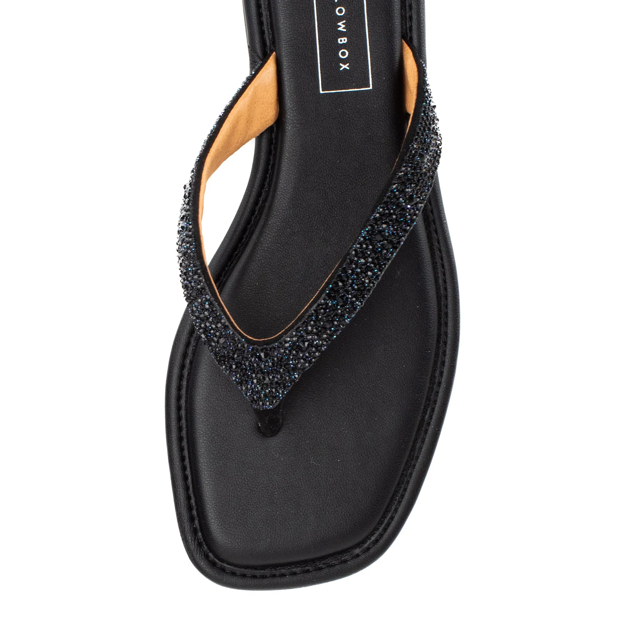 Della Rhinestone Sandal