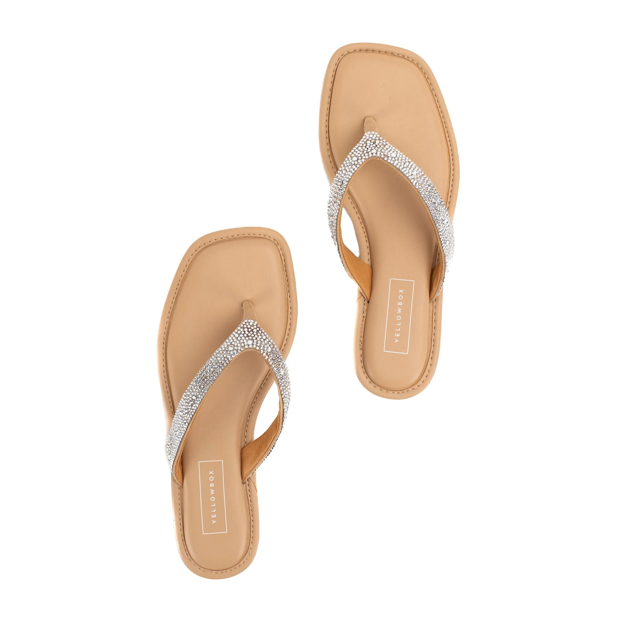 Della Rhinestone Sandal