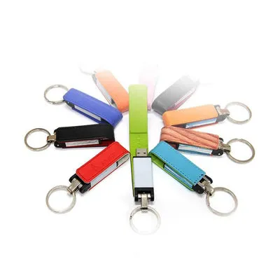 Flip Leather USB Drive