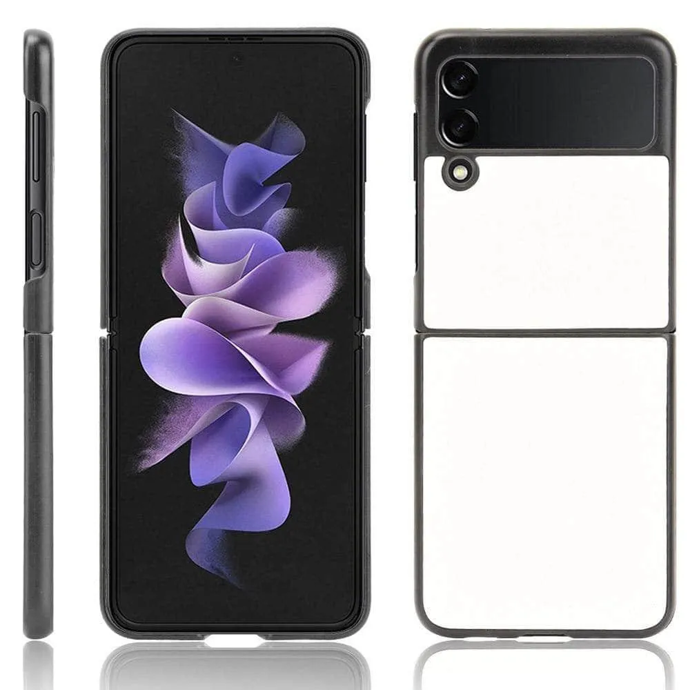 Galaxy Z Flip 3 Luxury Crocodile Skin Cover
