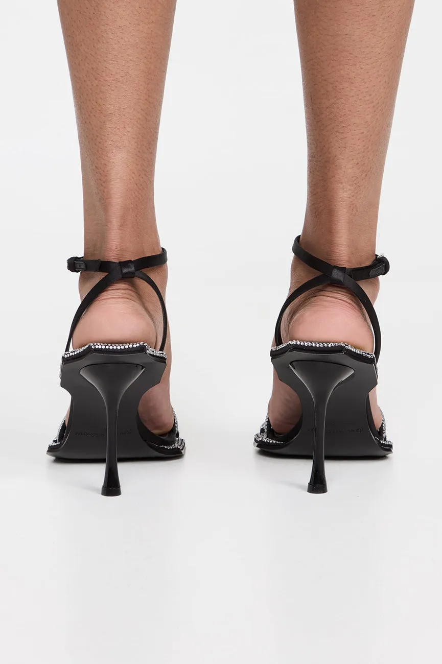 ICON CRYSTAL SCULPTED SANDALS