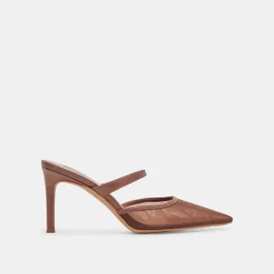 KATIK WIDE HEELS ESPRESSO MESH