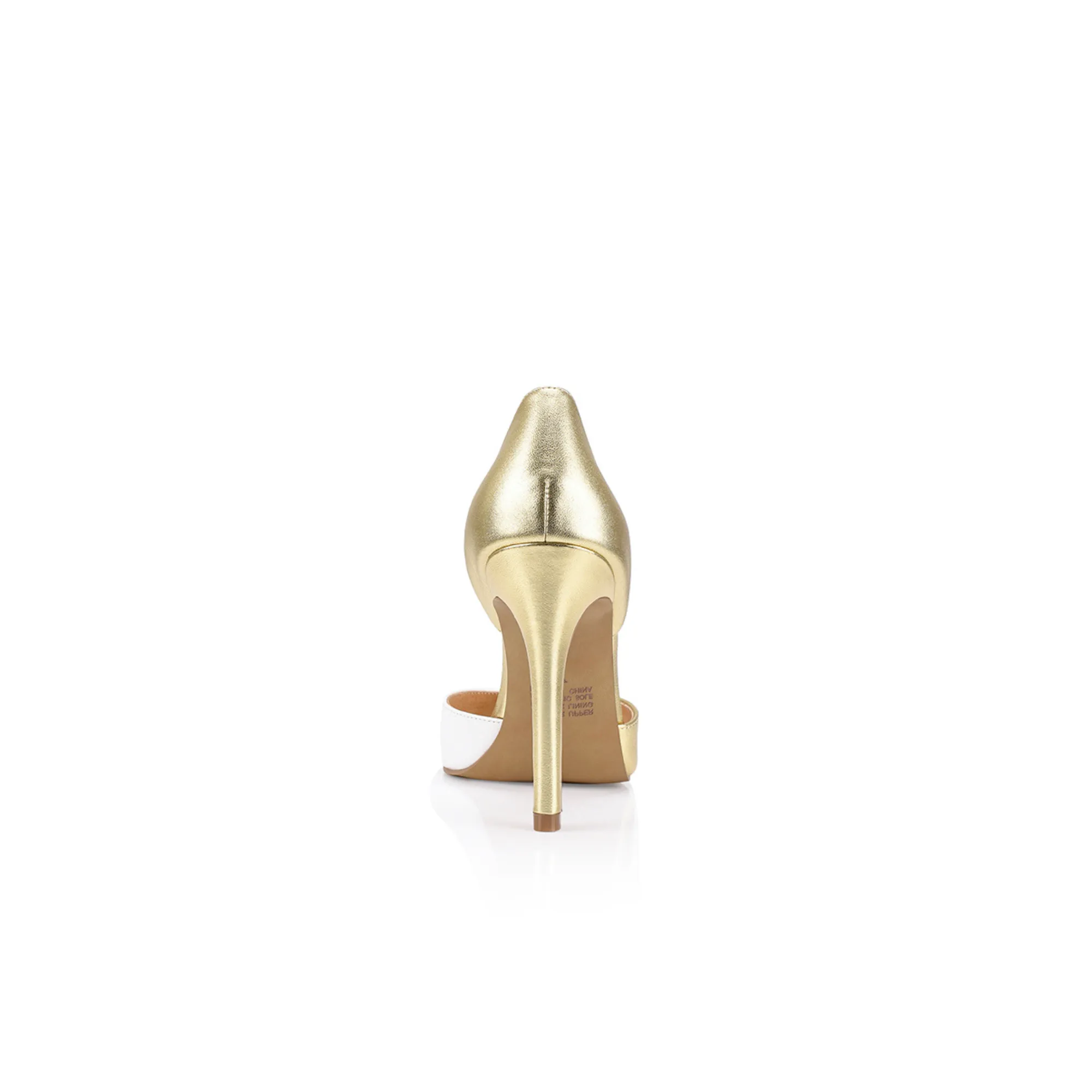 Leah Pump Gold Metallic