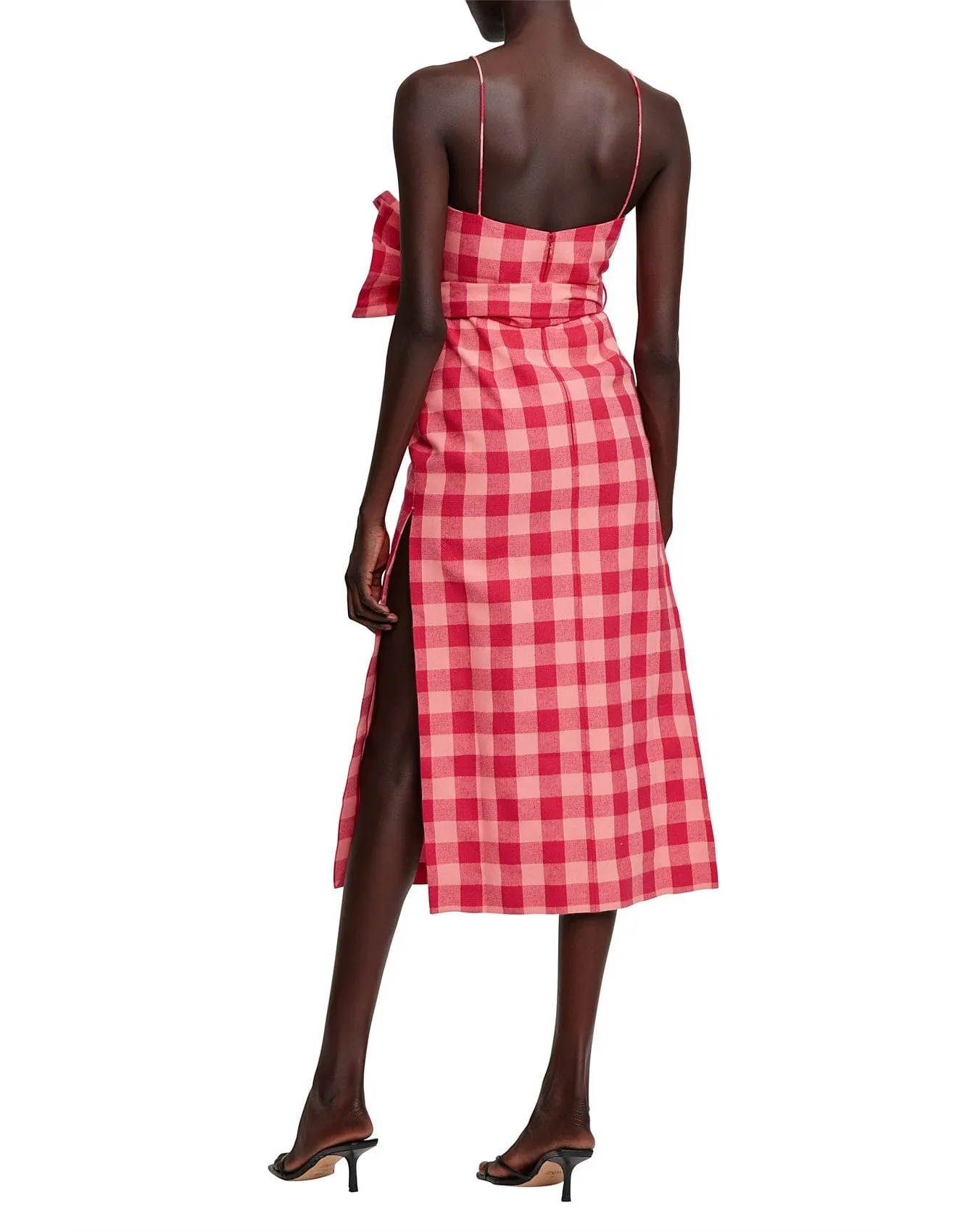 Leila Dress Pink Check
