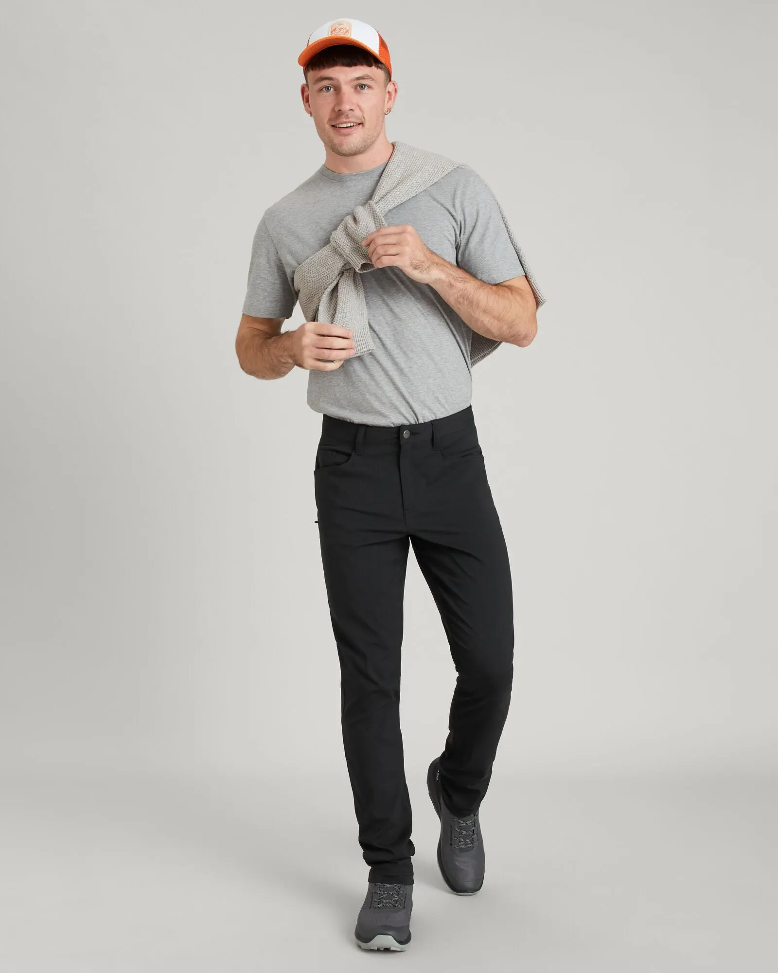 Men's Flight Long Pants - Black Stingray