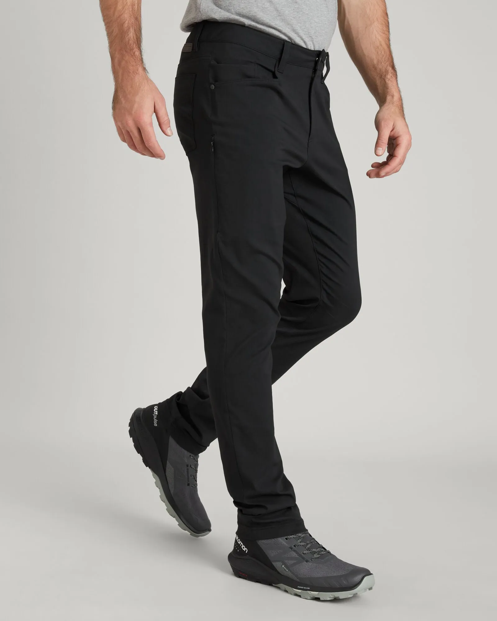 Men's Flight Long Pants - Black Stingray