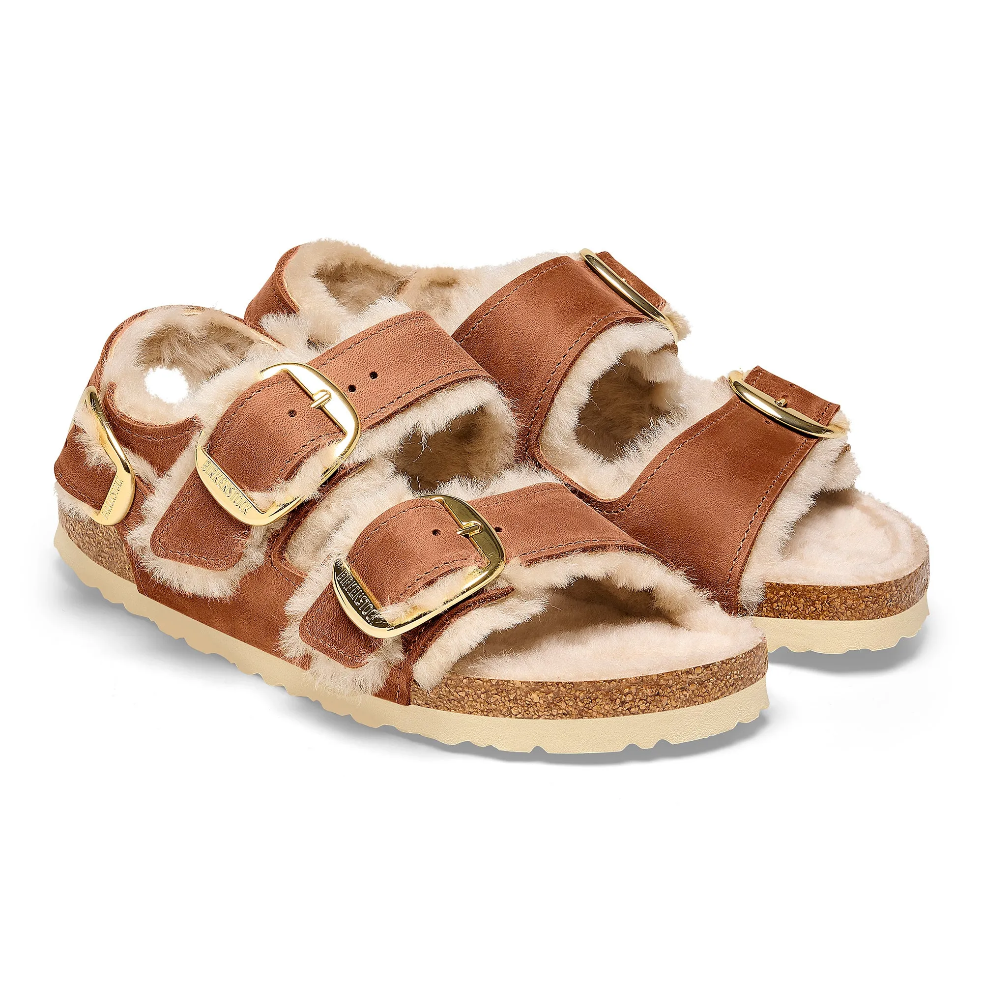 Milano Big Buckle Oiled Leather