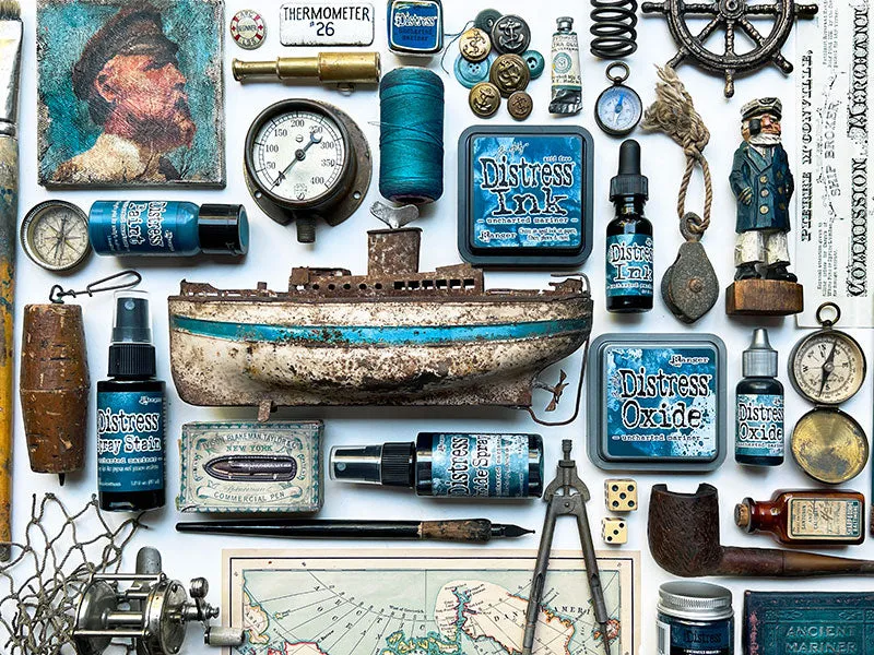 Tim Holtz Distress Paint Flip Top 1oz - Uncharted Mariner