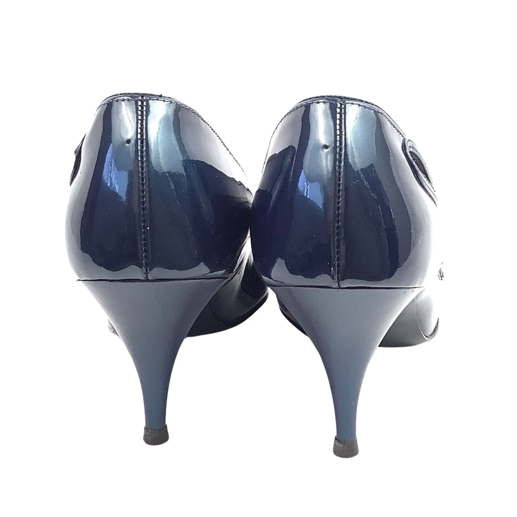 Vintage Navy Blue Heels