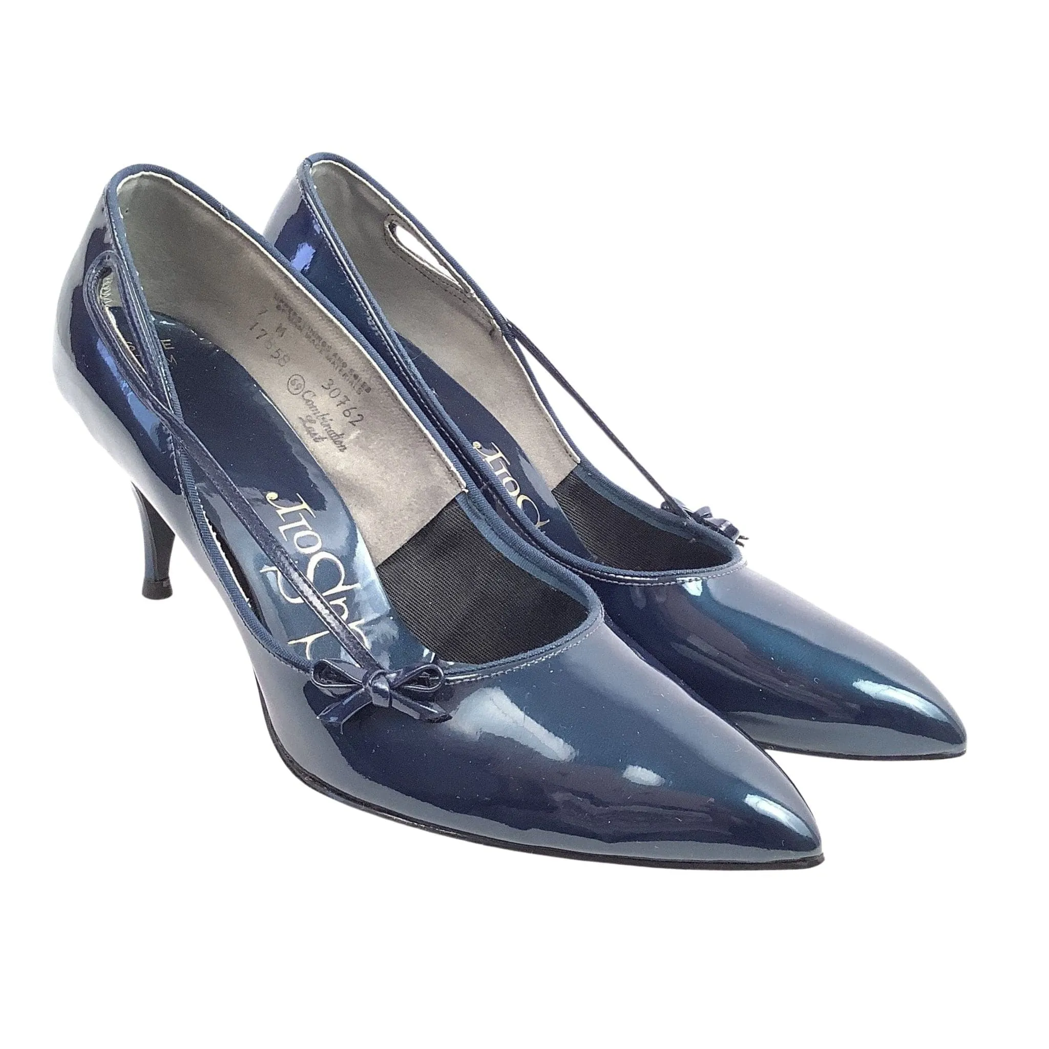 Vintage Navy Blue Heels