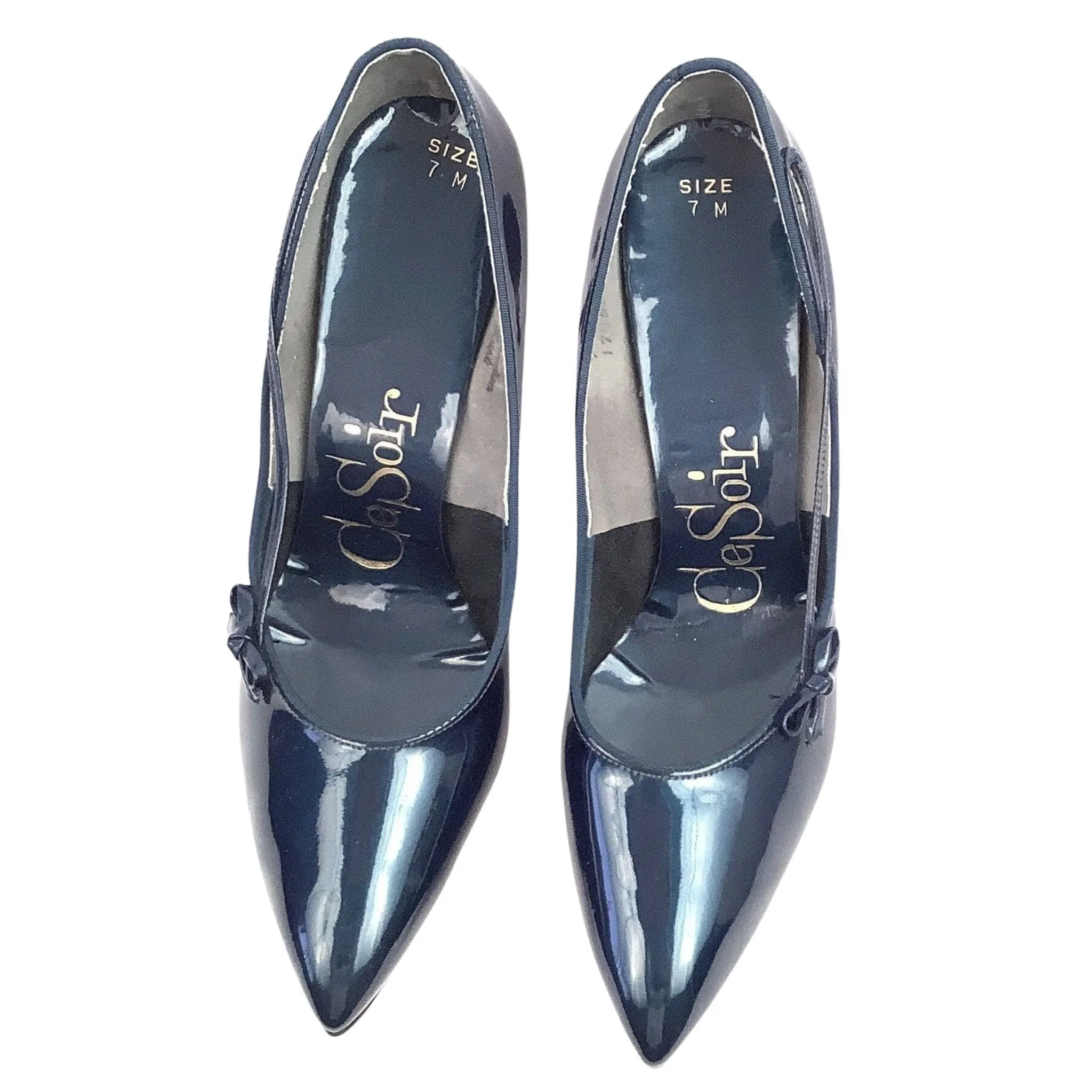 Vintage Navy Blue Heels