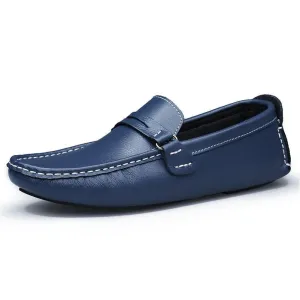 West Louis Soft Bottom Leather Comfy Flats