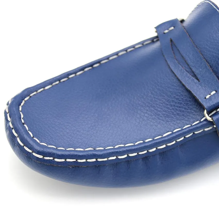 West Louis Soft Bottom Leather Comfy Flats