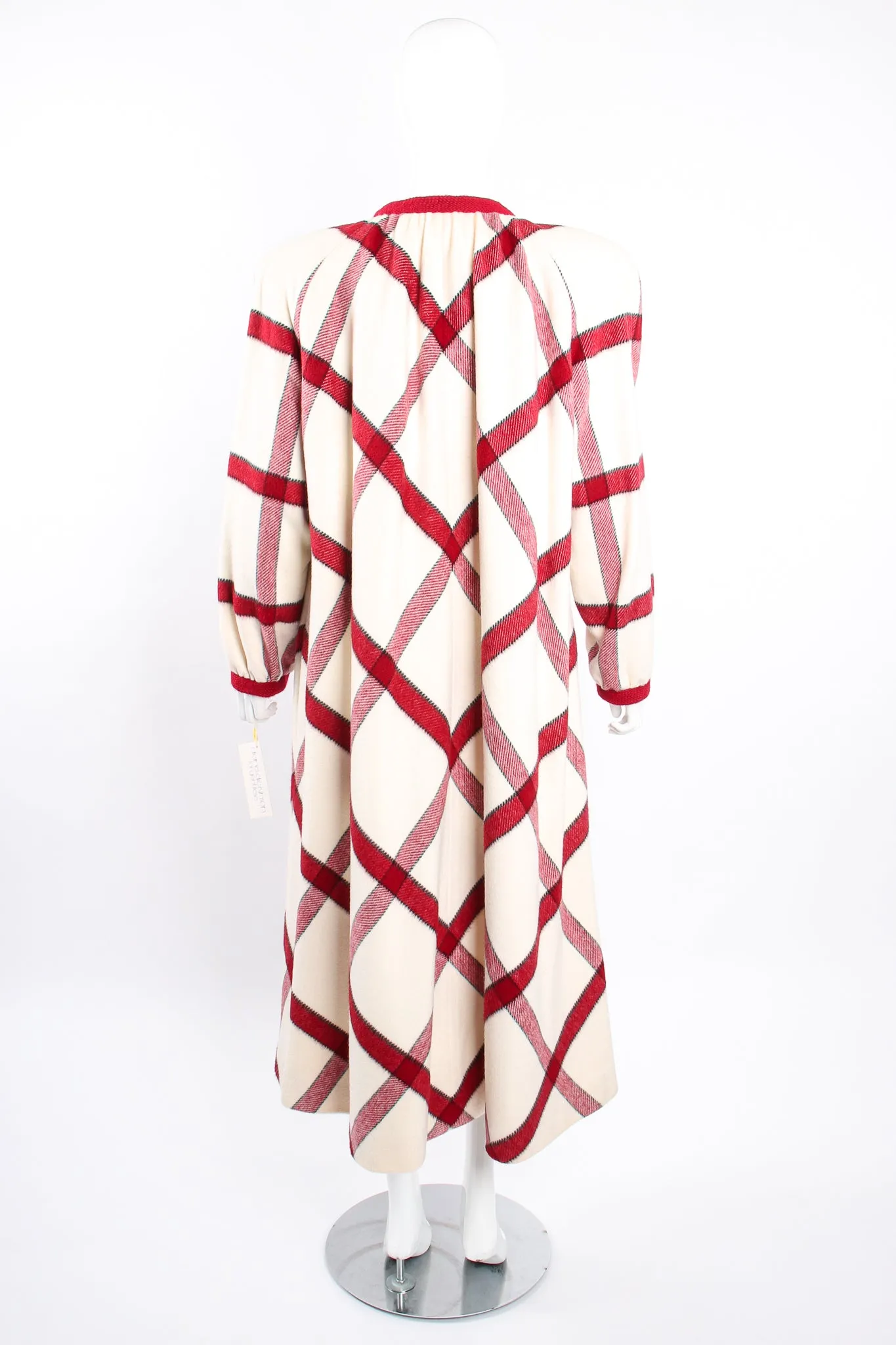 Windowpane Check Coat