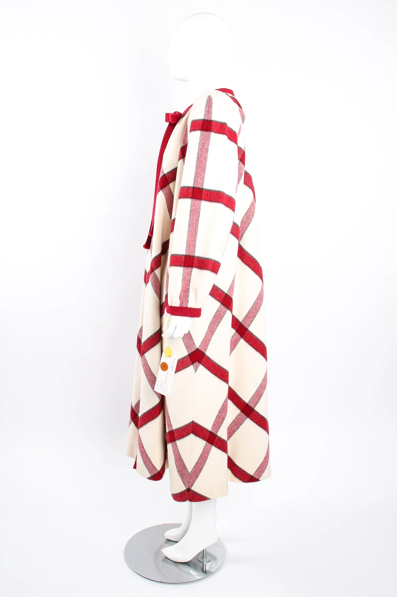 Windowpane Check Coat