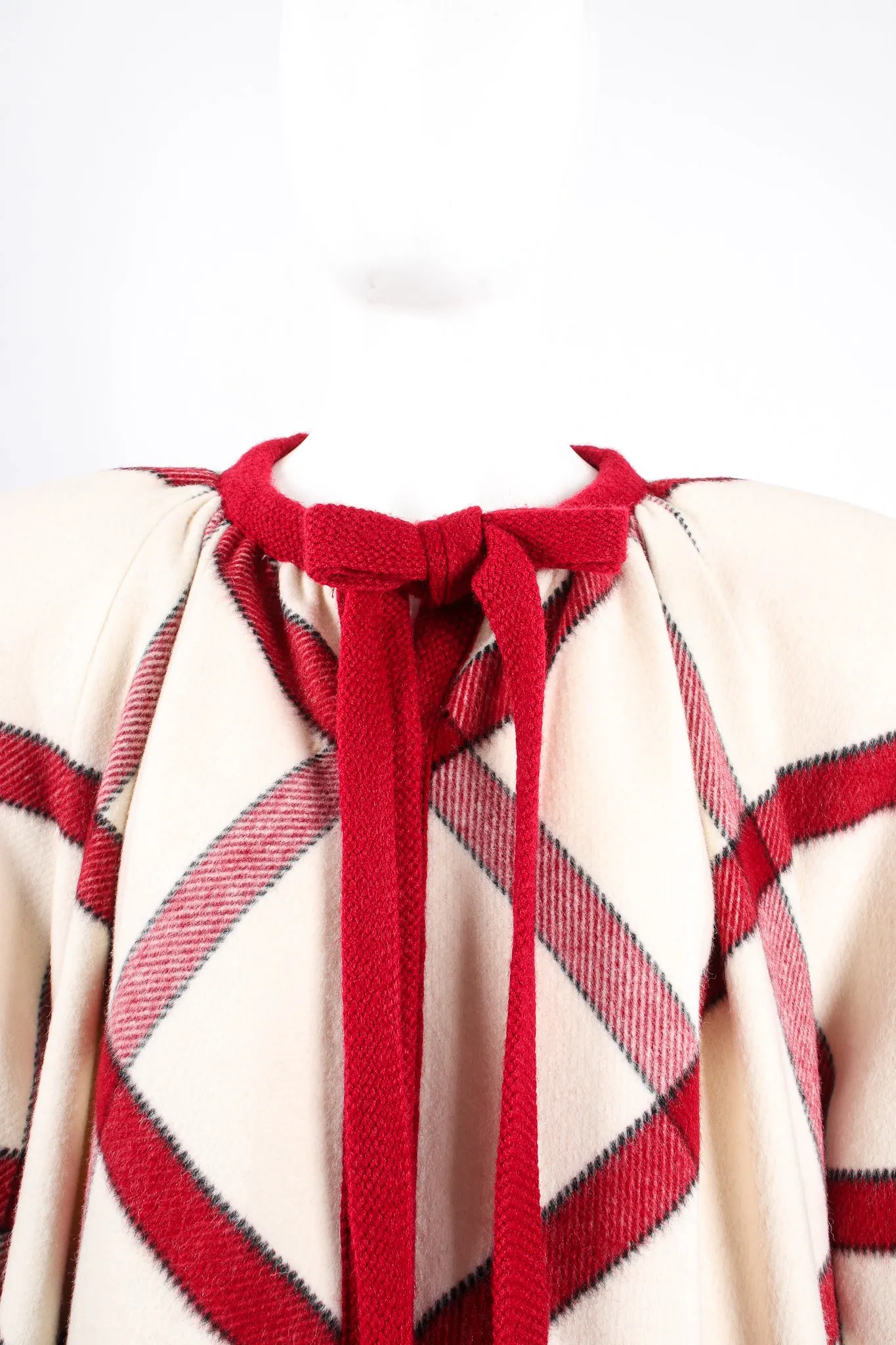 Windowpane Check Coat
