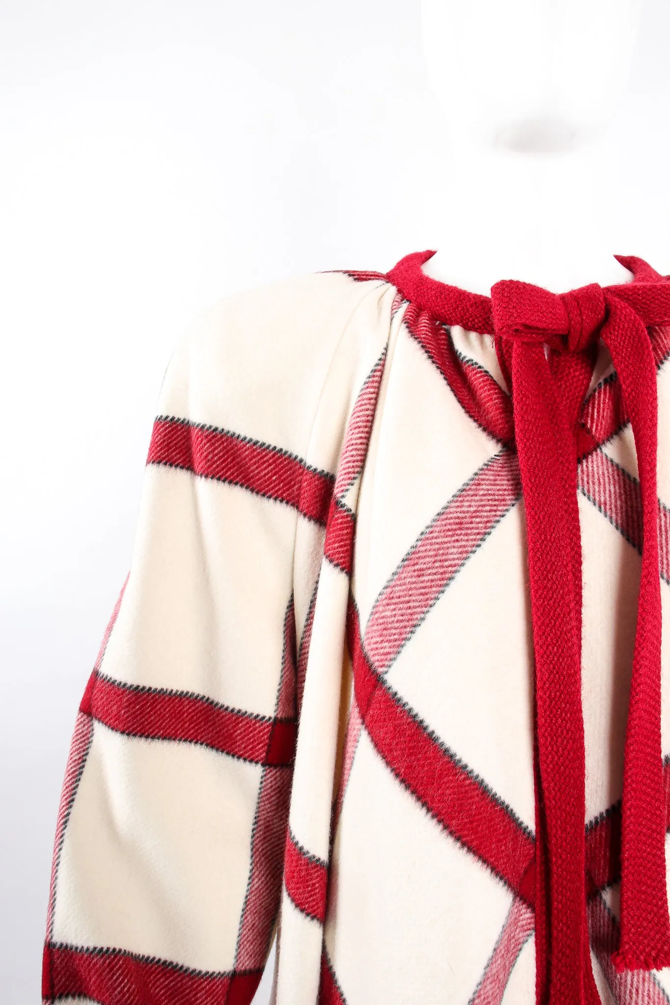 Windowpane Check Coat