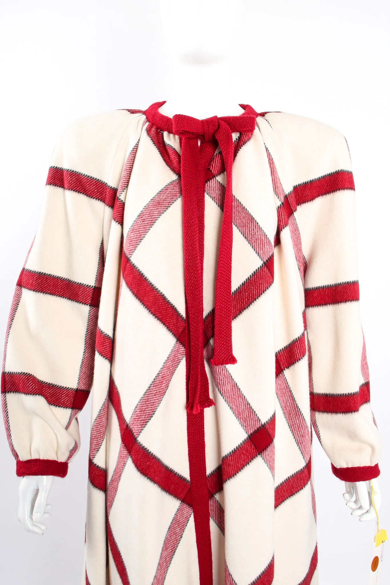 Windowpane Check Coat