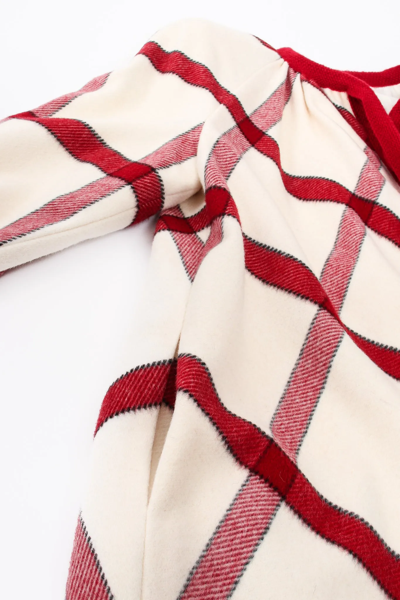 Windowpane Check Coat