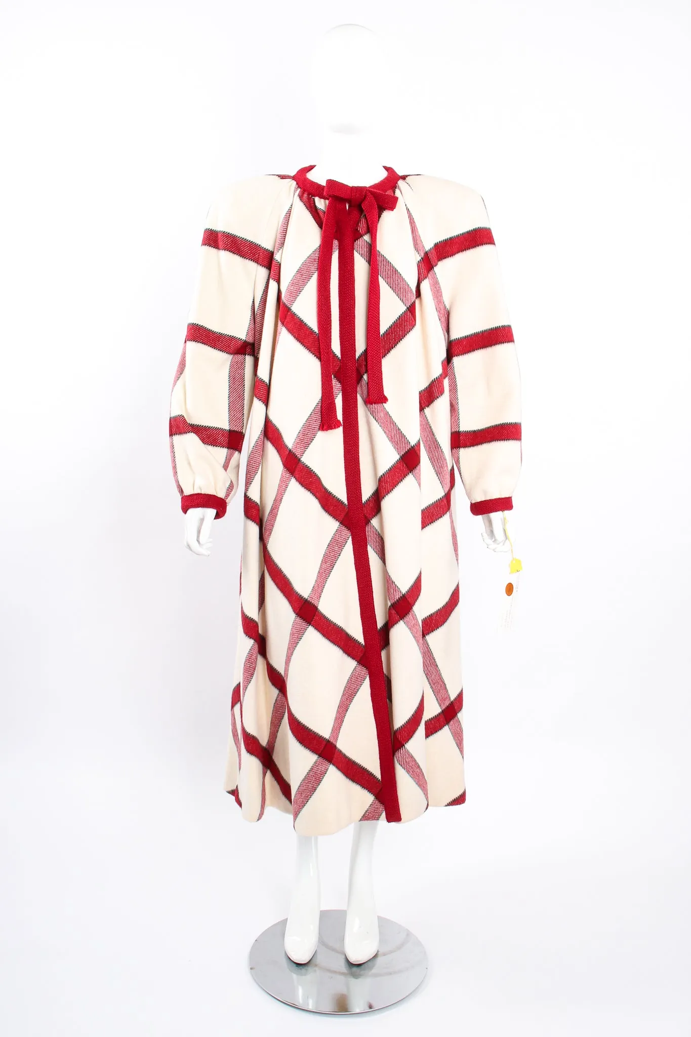 Windowpane Check Coat